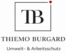 Kanzlei Burgard Logo Initialen TB für Thiemo Burgard, Umwelt- und Arbeitsschutz